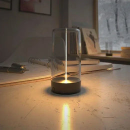 Luz magnética ambiental de alambre cuántico portátil, carga tipo C, función de protección ocular, dormitorio, estudio, camping, regalo de Navidad