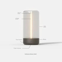 Luz magnética ambiental de alambre cuántico portátil, carga tipo C, función de protección ocular, dormitorio, estudio, camping, regalo de Navidad