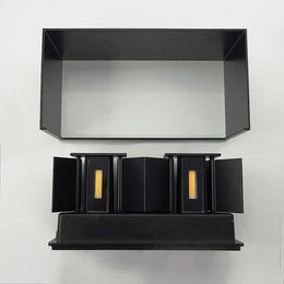 Lámpara de pared moderna nórdica 12W 24W IP65 lámparas LED impermeables aplique de pared interior exterior sala de estar porche lámpara de pared del dormitorio