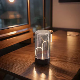 Luz magnética ambiental de alambre cuántico portátil, carga tipo C, función de protección ocular, dormitorio, estudio, camping, regalo de Navidad