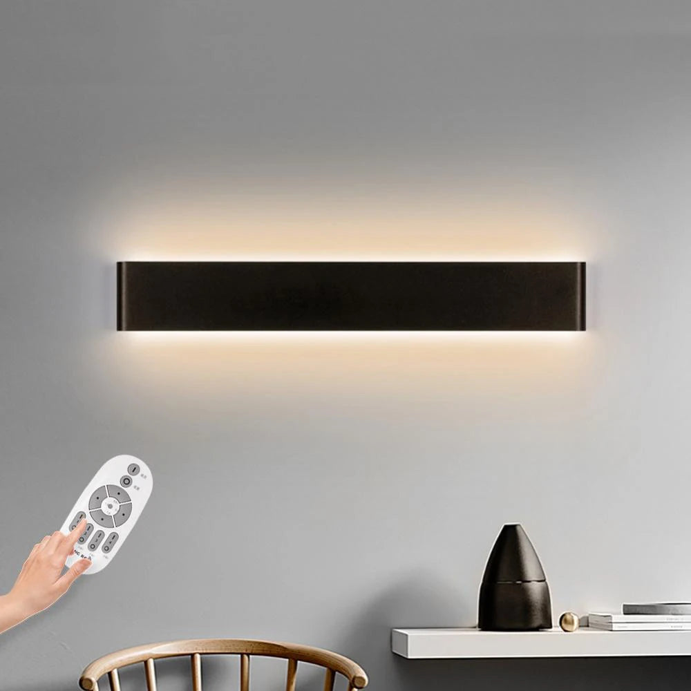 Lámpara de pared LED moderna regulable 110/220V accesorio de iluminación interior apliques de pared escalera dormitorio cabecera sala de estar iluminación del pasillo de casa